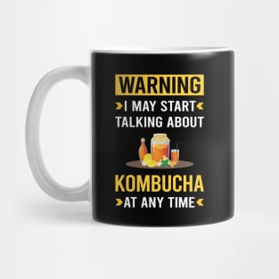 Warning Kombucha Booch Mug